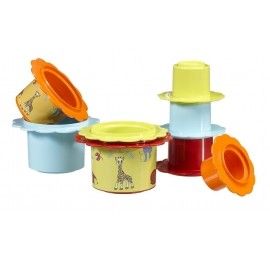 Vulli fleurs gigognes Sophie la girafe