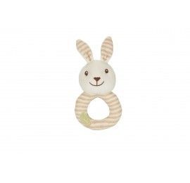 Hochet Lapin Peluche coton bio