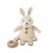 Peluche Lapin coton bio et bois