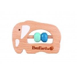 Hochet Eléphant Bois