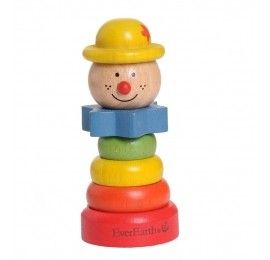 Clown à assembler chapeau jaune