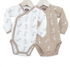 Lot de 2 Body croisé Ninon et Léon