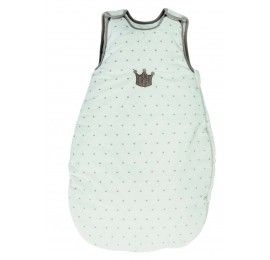 Nattou gigoteuse 70cm Print Couronnes Max, Noa et Tom Blanc