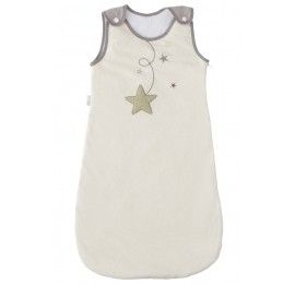 Gigoteuse Eté 90 cm Pluie d'étoiles écru