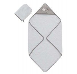 P'tit basile parure de bain Pluie d'étoiles