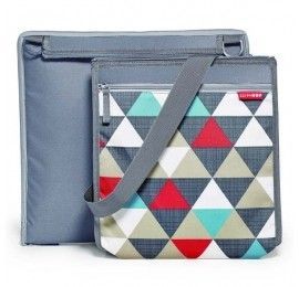 Couverture d'extérieur triangles et sac isotherme