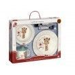 Coffret repas Kiwi l'oiseau Sophie la girafe