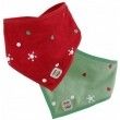 Bavoir bandana Noël Trois Kilos Sept