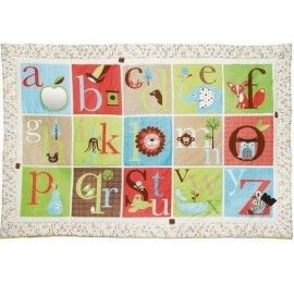 Grand Tapis de jeu alphabet Zoo
