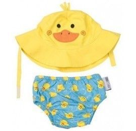Zoocchini ensemble Maillot de bain et Chapeau Canard