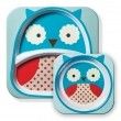 Kit Bol et Assiette Hibou