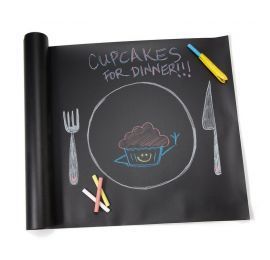 Tableau déroulant réutilisable + 4 craies