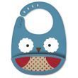 Bavoir silicone ZOO hibou
