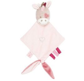 Mini doudou Jade la licorne