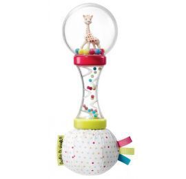 Vulli hochet maracas double matière Sophie la girafe