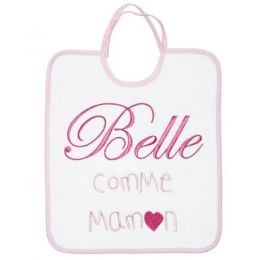 Baby Calin bavoir Belle comme Maman