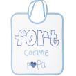 Bavoir Fort comme Papa Baby Calin