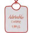 Bavoir Adorable comme Tata Baby Calin