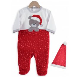 Pyjama et bonnet de Noël