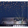 Veilleuse étoile peluche projecteur gris Pabobo : projection du ciel étoilé la nuit