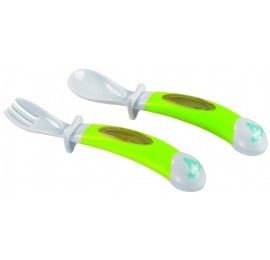 Couverts ergonomiques Soft & fun Sophie la girafe