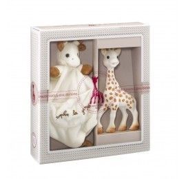 Coffret Doudou et Sophie la girafe