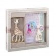 Coffret Sophisticated Protège carnet de santé et Sophie la girafe