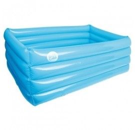Baignoire gonflable turquoise