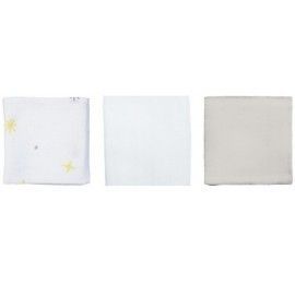 Lot de 3 langes 70*70cm